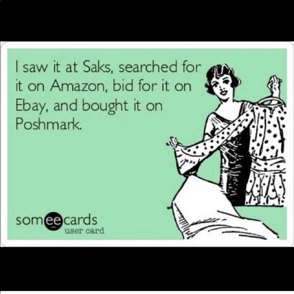 Thanks for shopping my closet!